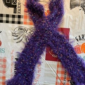 Fun purple fashion scarf